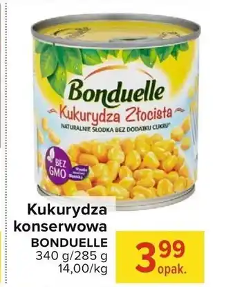 Globi Kukurydza konserwowa Bonduelle 340g oferta