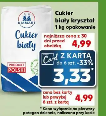 Kaufland Cukier biały kryształ 1 kg oferta