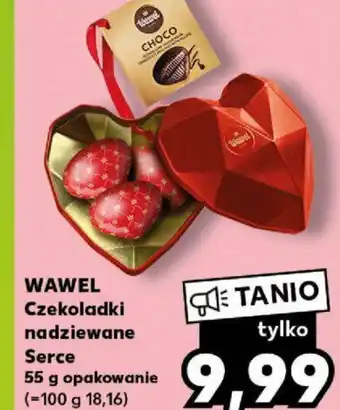 Kaufland WAWEL Czekoladki nadziewane Serce, 55 g oferta