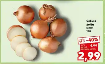 Kaufland Cebula żółta luzem, 1 kg oferta