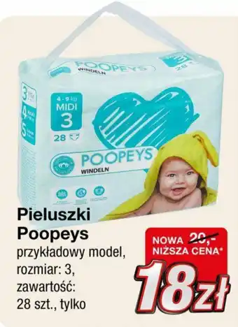 Pieluszki Poopeys 28szt