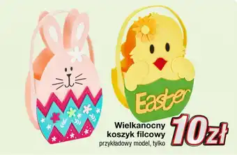 Wielkanocny koszyk filcowy