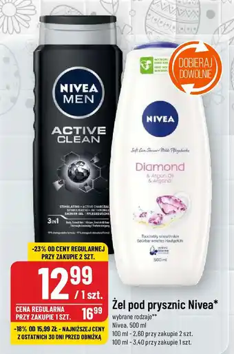 Polomarket Żel pod prysznic Nivea 500ml oferta