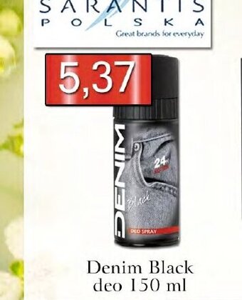 Denim Black deo 150ml