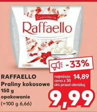 Kaufland RAFFAELLO Praliny kokosowe 150g oferta