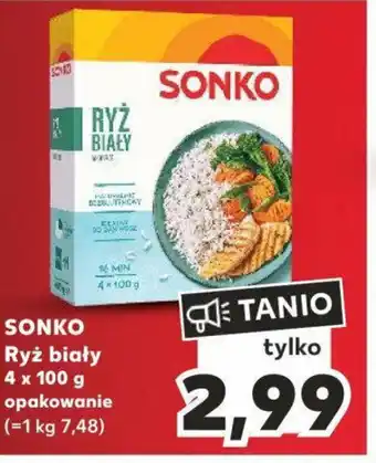 Kaufland SONKO Ryż biały 4 x 100 g oferta