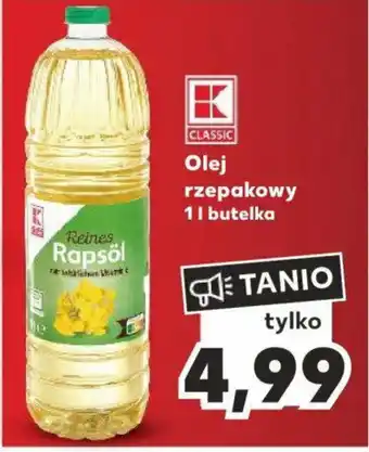 Kaufland Olej rzepakowy 1l oferta