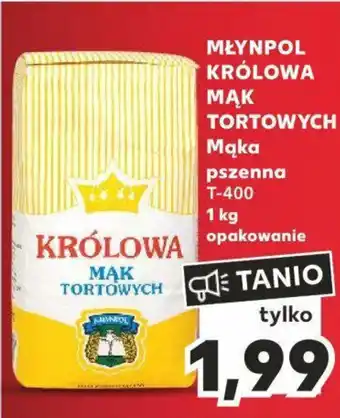 Kaufland MŁYNPOL KRÓLOWA MĄK TORTOWYCH Mąka pszenna 1kg oferta