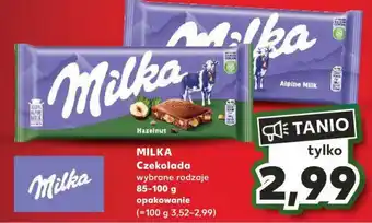 Kaufland MILKA Czekolada 85-100 g oferta