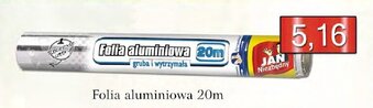 Jan Niezbędny folia aluminiowa 20m