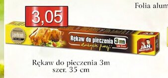 Jan Niezbędny rękaw do pieczenia 3m