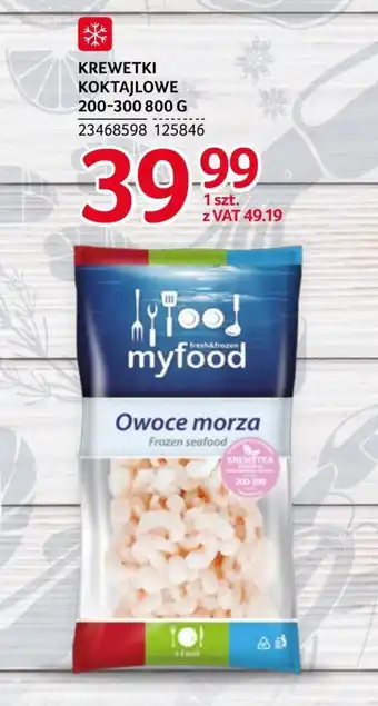 Selgros Owoce morza Myfood oferta