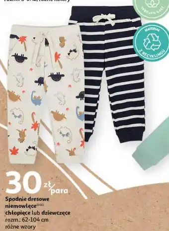 Auchan Spodnie dresowe oferta