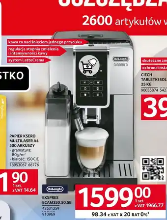 Selgros Ekspres do kawy DeLonghi oferta