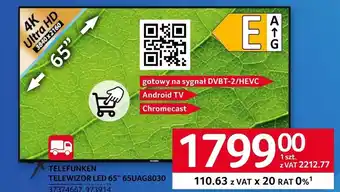 Selgros Telewizor Telefunken oferta