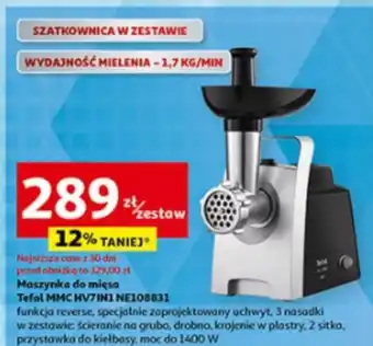 Auchan Maszynka do mielenia mięsa Tefal oferta