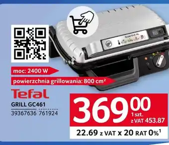 Selgros Grill elektryczny Tefal oferta