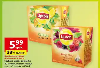 Auchan Herbata Lipton oferta