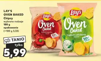 Kaufland LAY'S OVEN BAKED Chipsy 180g oferta