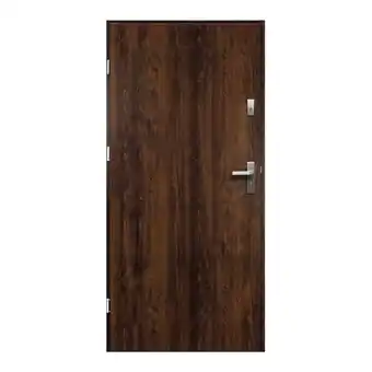Castorama Drzwi zewnętrzne pełne O.K. Doors Artemida P55 80 lewe orzech oferta