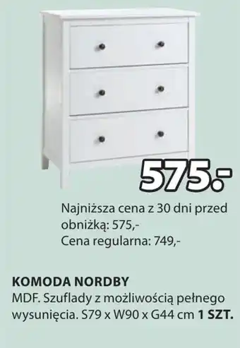JYSK Komoda MDF oferta