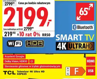 Media Expert Telewizor TCL oferta
