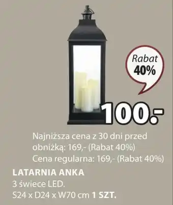 JYSK Latarnia led oferta