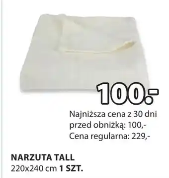 JYSK Narzuta oferta