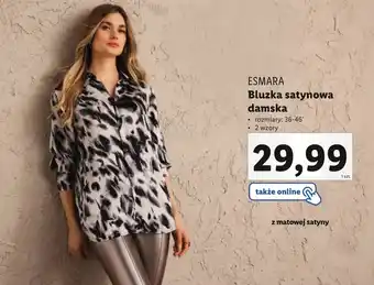 Lidl Bluzka damska Esmara oferta