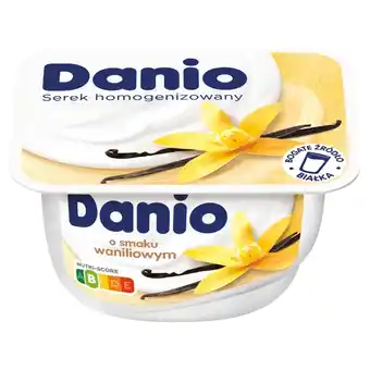 Topaz Danio Serek homogenizowany o smaku waniliowym 130 g oferta