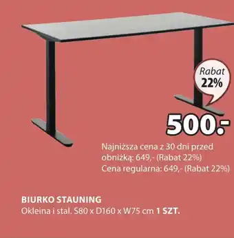 JYSK Biurko oferta