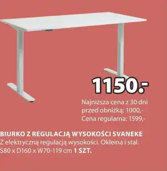 JYSK Biurko oferta