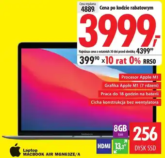 Media Expert Laptop Apple oferta