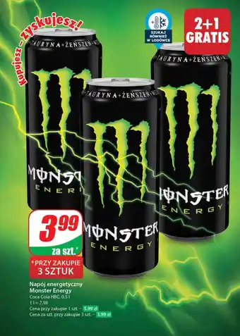 Dino Napój energetyczny Monster oferta