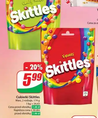 Dino Cukierki Skittles oferta