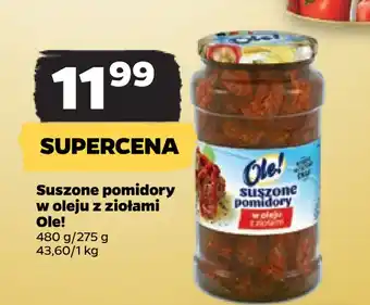 Netto Suszone pomidory w oleju z ziołami Ole oferta