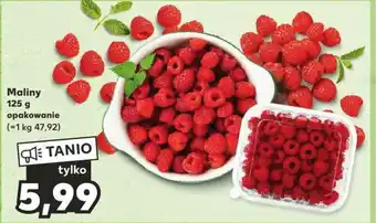 Kaufland Maliny 125 g oferta