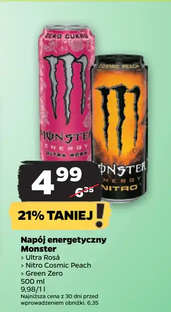 Netto Napój energetyczny Monster oferta