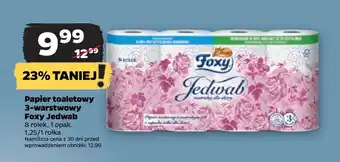 Netto Papier toaletowy 3-warstwowy Foxy Jedwab oferta