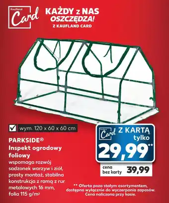 Kaufland Inspekt do sadzonek Parkside oferta