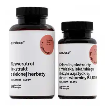 Drogeria Dr.Max Sundose For Slim Body°, 60+60 kapsułek. Data ważności 13.04.2024 oferta