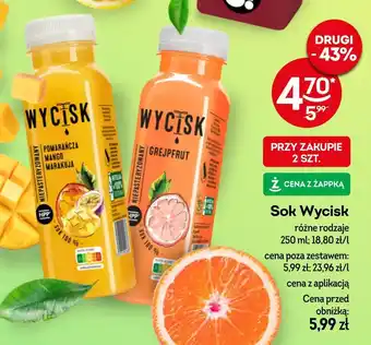 Żabka Sok Wycisk oferta