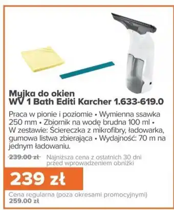 Max Elektro Myjka do szyb Kärcher oferta