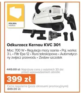 Max Elektro Odkurzacz Kernau oferta