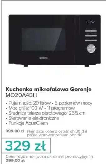 Max Elektro Kuchenka mikrofalowa Gorenje oferta