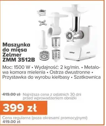Max Elektro Maszynka do mielenia mięsa Zelmer oferta