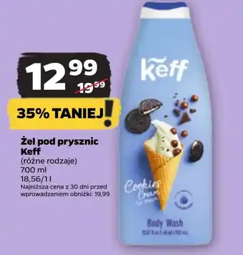 Netto Żel pod prysznic Keff oferta