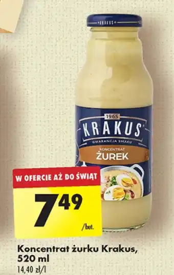 Biedronka Żurek Krakus oferta