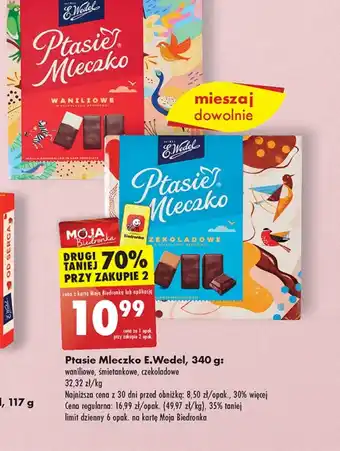 Biedronka Ptasie Mleczko E. Wedel oferta