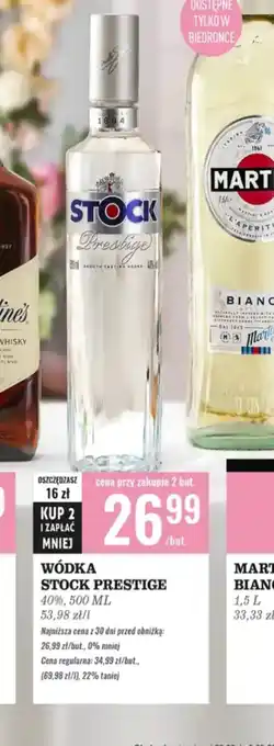 Biedronka Wódka Stock oferta